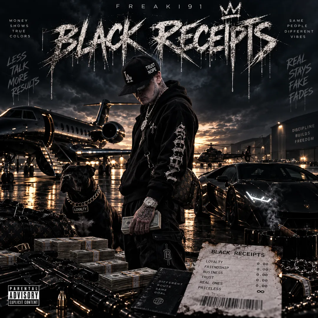 Black Receipts artwork